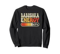 BABUSHKA Energy 67 Percent Retro Graphic for Mothers Day Sweatshirt