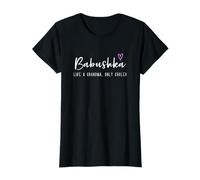 Babushka Like a Grandma Only Cooler Mother's Day Funny T-Shirt