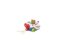 VTech Baby 123 Fly with Me Aeroplane, Interactive Pull Along Toy with Spinning Propeller, Numbers, Letter Sounds, Songs & Phrases, Gift for Babies 12, 18, 24 months +, English Version