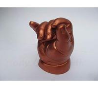Baby 3D Hand Casting Moulding Kit - "Junior" | Alginate Handprint Footprint | 100% Produced and Packed in UK (Copper)