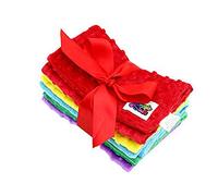Baby 5 Pack Minky Dot Burp Cloths - Rainbow
