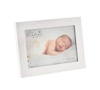 Baby 6" x 4" Photo Frame by Bambino Moon and Stars - Our Little One/White