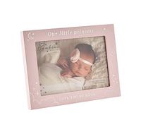 Baby 6" x 4" Photo Frame by Bambino Moon and Stars - Our Little Princess / Pink