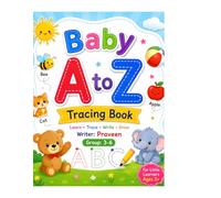 Baby A to Z Tracing Book: Fun Alphabet Writing Practice for Kids Ages 3-6