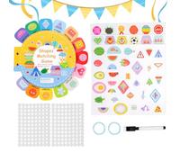 Baby Activity Cards | Hand-Eye Skills Development Flashcard - Educational Preschool Flashcard - for Home Traveling Schools Homeschool Kindergarten Road Trip