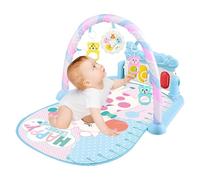 Baby Activity Gym Mat - Multifunctional Kick and Play Mats, Developmental Musical Play Gym, Interactive Learning Toy, Early Education Plays Mat for and Newborns, 22.44x16.93 Inches