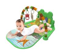 Baby Activity Mat - Soft Crawling Surface, Play Mat for Toddlers | Multifunctional Musical Mat for Infant Learning, Kids Music Activity Center