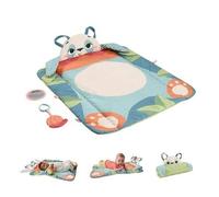 Fisher-Price Planet Friends Roly-Poly Panda Baby Activity Play Mat with 2 Toys