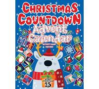 Baby Advent Calendar 2024: Christmas Countdown, Activity Book For Kids Featuring Sudoku, Coloring Pages, Connect The Dots, And More Christmas Gift