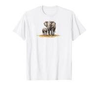 Baby African Elephant Calf Elefante T-Shirt