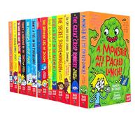 Baby Aliens Series By Pamela Butchart 14 Books Collection Set (Baby Aliens Got My Teacher, Spy Who Loved School Dinners, My Headteacher is a Vampire Rat, Attack of the Demon Dinner Ladies & 10 More)