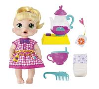Baby Alive Bubbly Tea Party LaLa GooGoo Doll with Teapot Accessories Blonde Hair 11 Inches Toys for 3 Year Old Girls and Boys & Up