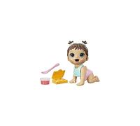 Baby Alive Lil Snacks Doll - 8-Inch Snack-Themed Doll That Eats & Poops, Crawls & Sits, Includes Snack Box Mold, Ages 3+