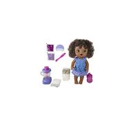Baby Alive Magical Mixer Berry Shake Baby Doll with Blender Accessories - Drinks, Wets, Poops, Eats, Includes Spoon & Comb