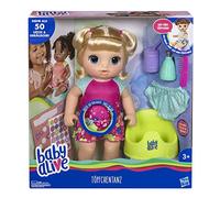 Baby Alive - Potty Dance (Blonde Haired), Functional Doll - Can Talk, Dance and Go to the Potty