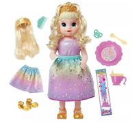 Baby Alive Princess Ellie Grows Up! Interactive Baby Doll with Accessories, Talking Baby Dolls, Toys for 3 Year Old Girls and Boys and Up, Blonde