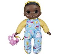 Baby Alive Soft 'n Cute Doll, Black Hair, 11 Inch First Baby Dolls, Washable Plush Toys for Toddlers, Easter Gifts for Children, from 18 Months
