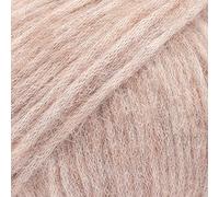 Baby Alpaca and Merino Wool Yarn, 4 Medium, Worsted, Aran, Drops Air, 1.8 Ounce 164 Yards (34 Pink Marble)