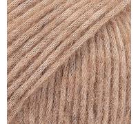 Baby Alpaca and Merino Wool Yarn, 4 Medium, Worsted, Aran, Drops Air, 1.8 Ounce 164 Yards (35 Clay)