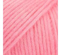 Baby Alpaca and Merino Wool Yarn, 4 Medium, Worsted, Aran, Drops Air, 1.8 Ounce 164 Yards (53 -Strawberry ice Cream)