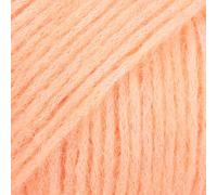 Baby Alpaca and Merino Wool Yarn, 4 Medium, Worsted, Aran, Drops Air, 1.8 Ounce 164 Yards (54 Sweet Apricot)