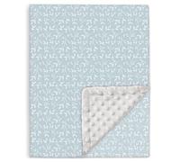 SUPERBE BEBE Baby and Children's Blanket Made of Soft Oeko-Tex Cotton - Size: 75x100 cm - Cozy Baby Blanket for Newborns and Toddlers in 10 Colors - Snuggle Blanket Gift for Boys and Girls