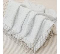 Baby and Toddler Blanket in Muslin Cotton and Soft Minky Oeko Tex - 75x100 cm - Thick Cot Blanket Polyester Filling - Comfort - Baby Swaddle, Comforter, Nap, Preschool - Newborn Gift for Girl or Boy