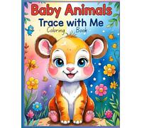Baby Animal Trace with me Coloring Book