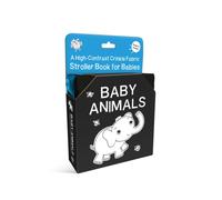 Baby Animals: A High-Contrast Crinkle Fabric Stroller Book for Babies