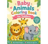 Baby Animals: Easy & Cute Colouring Book for Little Hands (Little Paws Collection)
