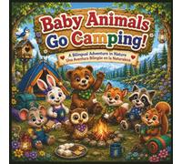 Baby Animals Go Camping: A Bilingual English Spanish Picture Book for Kids About Friendship, Nature, Camping, and Adventure (Baby Animals Bilingual Adventures)