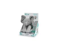 Baby Animated Flappy the Elephant Stuffed Animal Plush, Grey, 30.5 cm