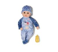 Baby Annabell Alex - 14'' baby doll - Soft body with Sleeping Eyes - Incl. bottle, hat & romper - First doll suitable for Children Aged 1+
