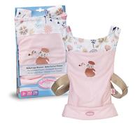 Baby Annabell Baby Doll Carrier - Doll accessory with adorable design & floral details - Adjustable cushioned straps - Wearable on the front & back - Suitable for children aged 3+