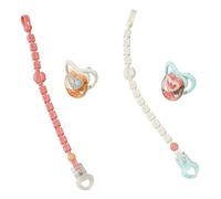 Baby Annabell Dummy with Clip - For Toddlers 3 Years and Up - Soothes Doll to Sleep - Easy for Small Hands