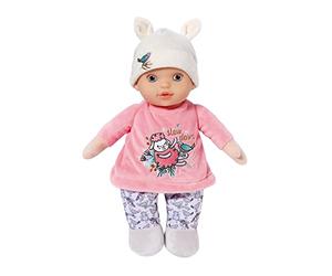 Baby Annabell for babies 30cm Sweetie Pink soft body doll with rattle- Suitable from birth