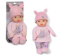 Baby Annabell for babies 30cm Sweetie Pink soft body doll with rattle- Suitable from birth (updated design)