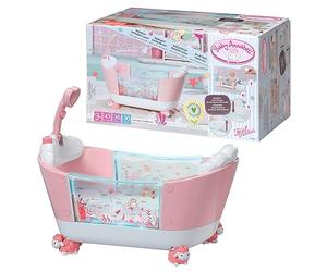Baby Annabell Let's Play Bathtime Tub 43cm - Under-the-Sea Pattern & Special Water Effect - Lights Up - Easy for Small Hands, Creative Play Promotes Empathy & Social Skills, For Toddlers 3 Years & Up