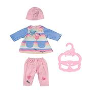 Baby Annabell Little Dress 706541 - Accessories for 36cm Dolls - Includes Top, Leggings, Hat, and Hanger - Suitable for Kids from 1+