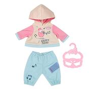 Baby Annabell Little Jogging Suit 36cm - A Cosy Two-Piece Outfit To Fit Little 36cm Dolls - Suitable for children aged 1+ years - Includes Hoody, Trousers and clothes hanger - 706565
