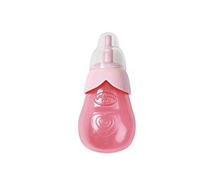Baby Annabell Milk Bottle 709702 - Original Accessory For 43cm Dolls Made with Soft Plastic for Toddlers - Includes Ergonomic Design For Easy Grip - Suitable from 3 Years, Multicolor