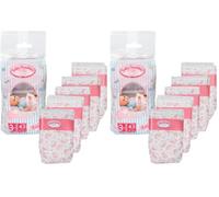 Baby Annabell Nappies, Multicolour, Small, 10 pack