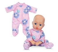 Baby Annabell Pink Romper - Soft fabric with floral patterns - Fits any 43cm Baby Annabell & BABY born dolls doll clothing - Suitable for Children Aged 3+