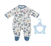 Baby Annabell Romper Blue - To Fit 43cm Dolls - Set Includes Supersoft Blue Romper and clothes hanger - Suitable for children aged 3+ years - 706824