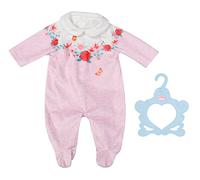 Baby Annabell 706817 Fit 43cm Dolls-Set Includes Supersoft Pink Romper and Clothes Hanger-Suitable for Children Aged 3+ years-706817