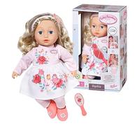 Baby Annabell Sophia - 43cm soft bodied doll with hair for styling - Suitable for children aged 2+ years - Perfect doll for toddlers & younger children - Includes Doll, Hairbrush and Outfit - 709948