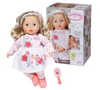 Baby Annabell Sophia - 43cm soft bodied doll with hair for styling - Suitable for children aged 2+ years - Perfect doll for toddlers & younger children - Includes Doll, Hairbrush and Outfit - 706572
