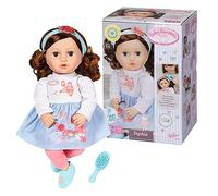 Baby Annabell Sophia, brunette 707234 - 43cm Doll with Super Soft Fabric Body wi