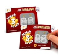 Baby Announcement Scratch Cards - Select your Pack Size - Pregnancy Reveal Gift - Made in UK (2 Pack)