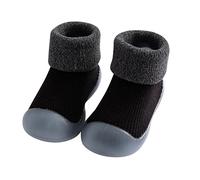 Baby Anti Slip Soft Slippers Socks Newborn Warm First Walking Shoes Knee-High First Walking Shoes Indoor Pre-Walker Anti-Slip Shoes Baby Snow Boots